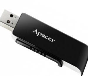 Apacer 128GB AH350 USB 3.2 flash crni AP128GAH350B-1 - Slika 1