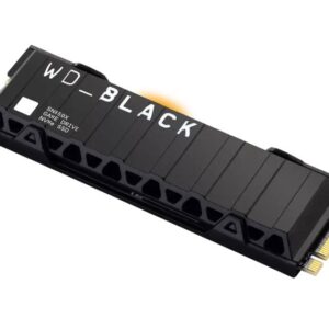 WD 1TB M.2 NVMe SSD WDS100T2XHE SN850X Black + Heatsink - Slika 1