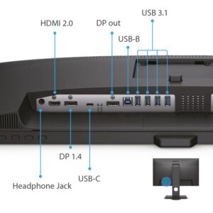 Benq 27 inča PD2705Q QHD 2560x1440 IPS dizajnerski monitor - Slika 7