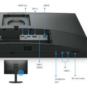 Benq 27 inča SW272U UHD 3840x2160 IPS USB-C 90W dizajnerski monit... - Slika 5