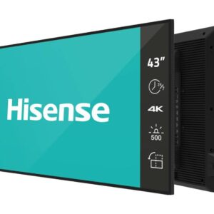 HISENSE 43 inča 43DM66D 4K UHD 500 nita Digital Signage Display - 24/7 Operation - Slika 2