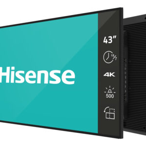 HISENSE 43 inča 43GM50D 4K UHD 500 nita Digital Signage Display - 18/7 Operation - Slika 4