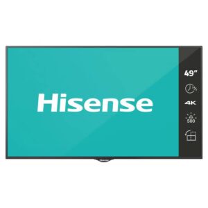 HISENSE 49 inča 49BM66AE 4K UHD 500 nita Digital Signage Display - 24/7 Operation - Slika 2