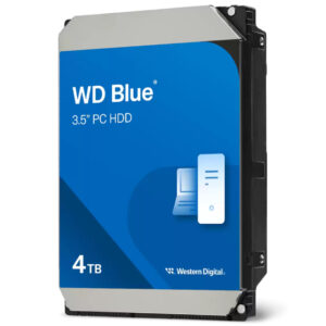 WD 4TB 3.5 inča SATA III 256MB 5400rpm WD40EZAX Blue hard disk - Slika 1