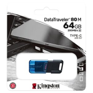 Kingston 64GB DataTraveler 80 M USB-C 3.2 flash DT80M/64GB - Slika 3
