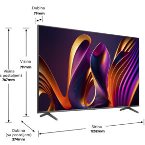 HISENSE 75 inča 75E7NQ PRO QLED 4K UHD Smart TV - Slika 3