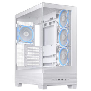 ASUS A31 PLUS TG ARGB WHITE ATX kućište belo - Slika 1
