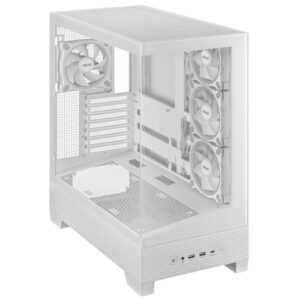 ASUS A31 PLUS TG ARGB WHITE ATX kućište belo - Slika 3