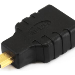 E-Green Adapter Micro HDMI (M) - HDMI (F) crni - Slika 1