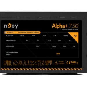 Njoy Alpha+ 750 750W napajanje (PSAT6075A2MCVCZ01B) - Slika 3