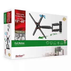 BARKAN BM343XL LCD TV zglobni zidni nosač do 65 inča za ravne i zakrivljene televizore - Slika 2