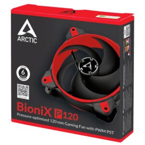 ARCTIC BioniX P120 120mm ventilator crveni (ACFAN00115A) - Slika 5