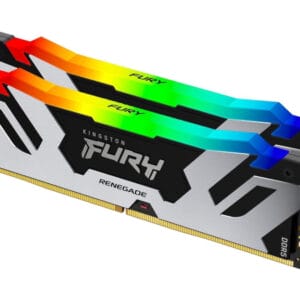 KINGSTON DIMM DDR5 48GB (2x24GB kit) 7200MT/s KF572C38RSAK2-48 FURY Renegade Silver RGB XMP - Slika 2