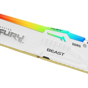 KINGSTON DIMM DDR5 64GB (2x32GB kit) 6000MT/s KF560C30BWAK2-64 FURY Beast White XMP - Slika 2