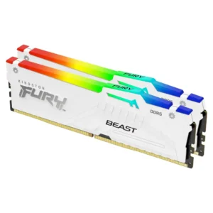 Kingston Memorija DDR5 64GB(2x32GB) 6000MHz Kingston Fury Beast KF560C36BWEAK2-64 White EXPO - Slika 2