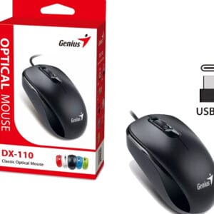 Genius DX-110 USB-C Optical crni miš - Slika 2