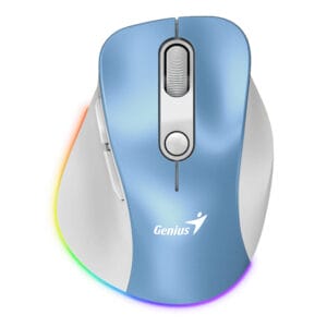 Genius Ergo 9000S Pro Light Blue USB Bežični plavi miš - Slika 3