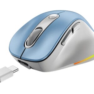 Genius Ergo 9000S Pro Light Blue USB Bežični plavi miš - Slika 4