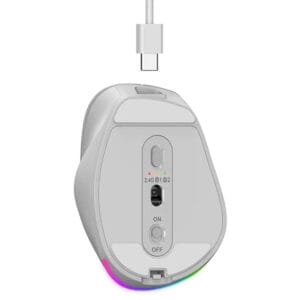 Genius Ergo 9000S Pro Light Blue USB Bežični plavi miš - Slika 5