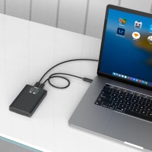 MAIWO Externo dual klon Kućište USB-C na 2 x M.2 NVMe/SATA SSD, K2022CL - Slika 3