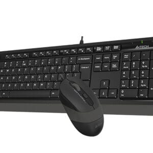 A4 TECH F1010 FSTYLER USB YU siva tastatura + USB sivi miš - Slika 4