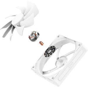 NZXT F120Q 120mm ventilator beli (RF-Q12SF-W2) - Slika 3