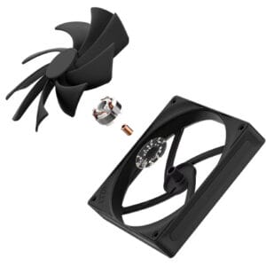 NZXT F140Q 140mm ventilator crni (RF-Q14SF-B2) - Slika 5