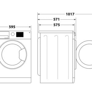 Whirlpool FFL 7259 W EE mašina za pranje veša - Slika 2