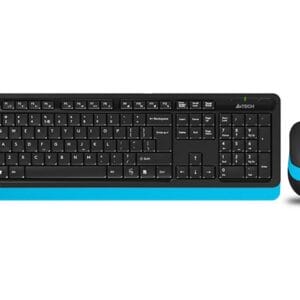 A4 TECH FG1010 FSTYLER Wireless Combo USB US plavi set - Slika 3