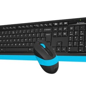 A4 TECH FG1010 FSTYLER Wireless Combo USB US plavi set - Slika 4