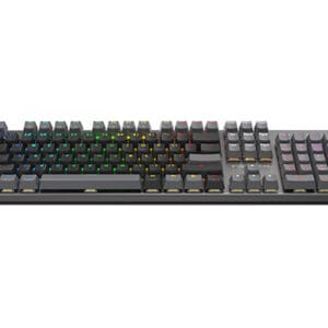 A4 Tech FS100 FSTYLER USB Neon Backlit US crna tastatura - Slika 1