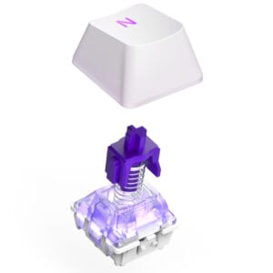 Nzxt Function 2 MiniTKL mehanička tastatura US bela (KB-002NW-US) - Slika 5