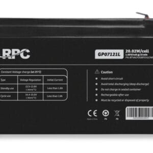 NJOY GP07121L baterija za UPS 12V 20.02W (BTVACFUOBTA1LCW01A) - Slika 1
