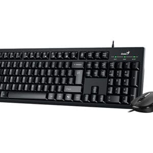GENIUS KM-100SE USB YU crna tastatura+ USB crni miš - Slika 3