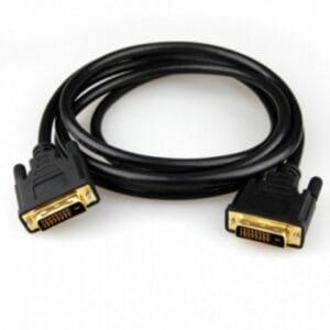 Fast Asia Kabl DVI-D Dual Link - DVI-D Dual Link M/M 1.8m feritno jezgro crni - Slika 1