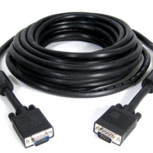 Fast Asia Kabl VGA M/M 10m HQ feritno jezgro crni - Slika 1