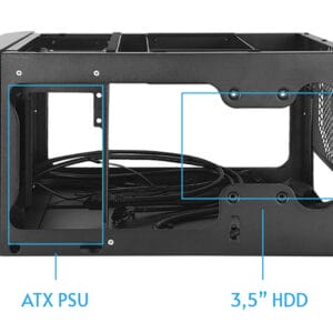 Chieftec Kućište CN-01B-OP Pro Cube Mini - Slika 7
