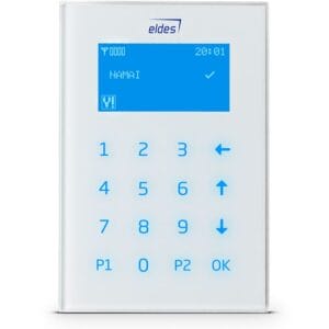 Eldes LCD šifrator žični EKB2 beli - Slika 2