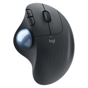 Logitech M575s ERGO Bluetooth Trackball Graphite Blue ball miš - Slika 3