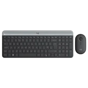 Logitech Bežična tastatura + Miš Logitech MK470 Slim US Graphite - Slika 1