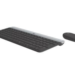 LOGITECH_ MK470 Wireless Desktop US Graphite tastatura + miš - Slika 3