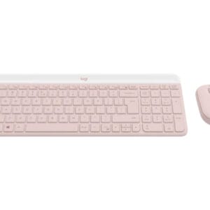 LOGITECH MK470 Wireless Desktop US Roze tastatura + miš - Slika 2