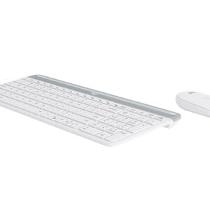 LOGITECH MK470 Wireless Desktop US bela tastatura + miš - Slika 2