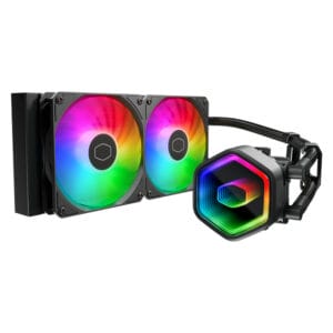 Cooler Master MasterLiquid 240 Core II ARGB vodeno hlađenje crno (MLW-D24M... - Slika 1