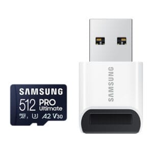 SAMSUNG Memorijska kartica PRO Ultimate MicroSDXC 512GB U3 + USB reader MB-MY512SB - Slika 1