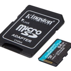 Kingston Memorijska kartica U3 V30 microSDXC 64GB Canvas Go Plus 200M... - Slika 1