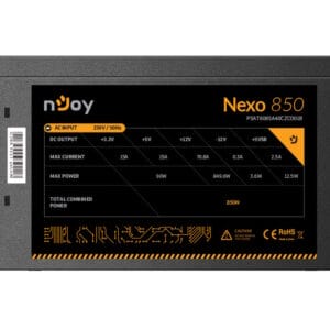 Njoy Nexo 850 850W napajanje (PSAT6085A40CZCO01B) - Slika 5