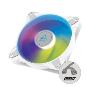 ARCTIC P12 PWM PST 120mm ventilator A-RGB beli (ACFAN00254A) - Slika 2