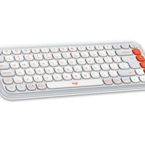Logitech POP Icon Keys US tastatura bela - Slika 2