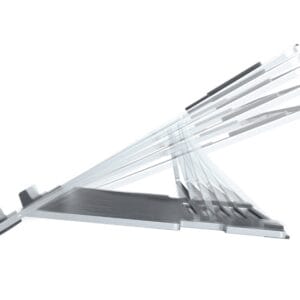 COOLER MASTER Postolje za laptop ERGO Stand Air (MNX-SSEW-NNNNN-R1) srebrno - Slika 1